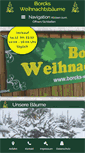 Mobile Screenshot of borcks-weihnachtsbaeume.de